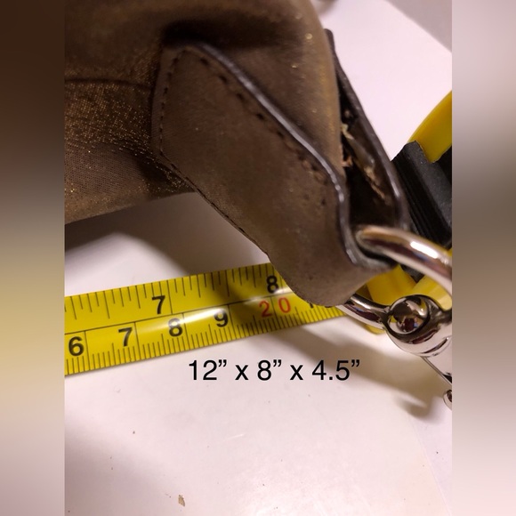 COACH Poppy Satchel Bag "Lucky Penny"Copper.  + FREE JEWELRY - Picture 13 of 16